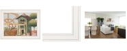 Trendy Decor 4U Home Sweet Home by Karen Tribett, Ready to hang Framed Print, White Frame, 19" x 15"